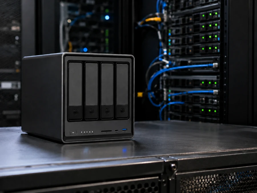 On-premise storage appliance in a server room